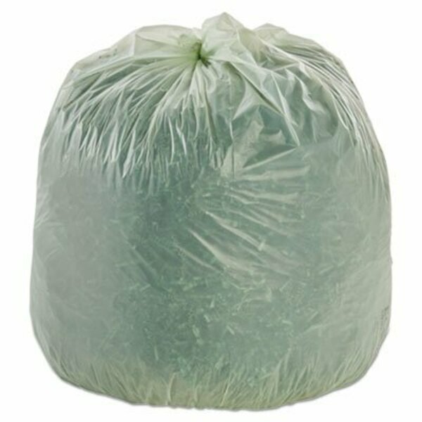 Stoutenvis ECOSAFE-6400 BAGS, 30 GAL, 1.1 MIL, 30in X 39in, GREEN, 48PK E3039E11